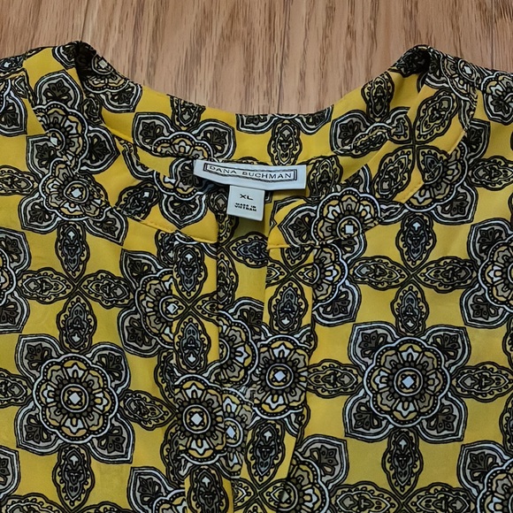 Dana Buchman blouse xl - Picture 2 of 5